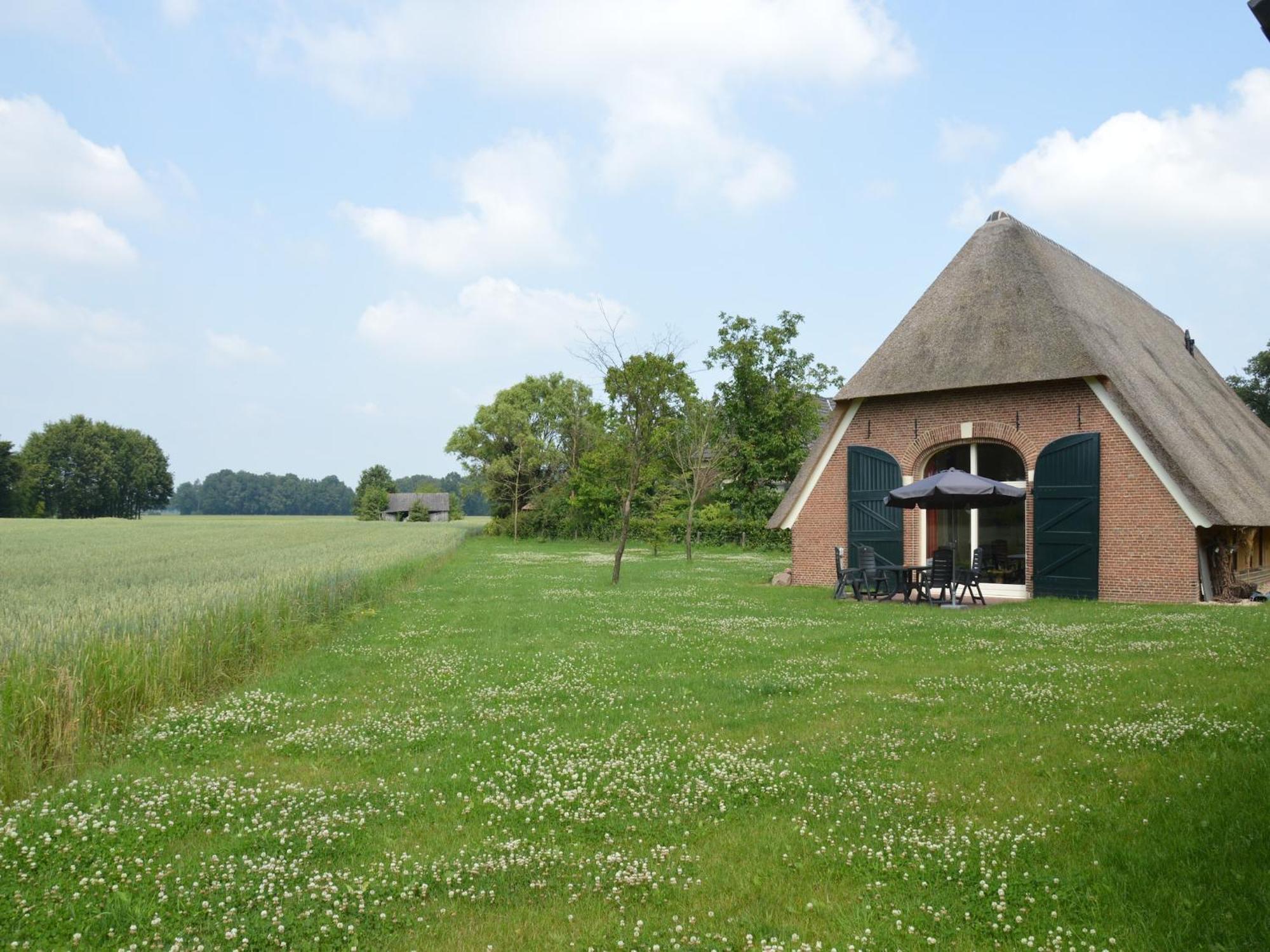 Quaint Farmhouse In Geesteren With Meadow View Buitenkant foto