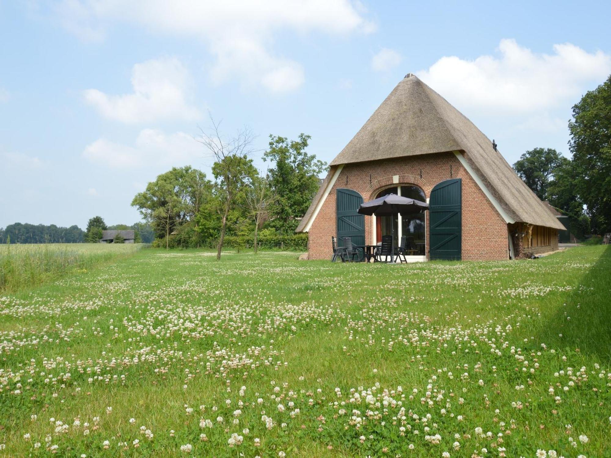 Quaint Farmhouse In Geesteren With Meadow View Buitenkant foto